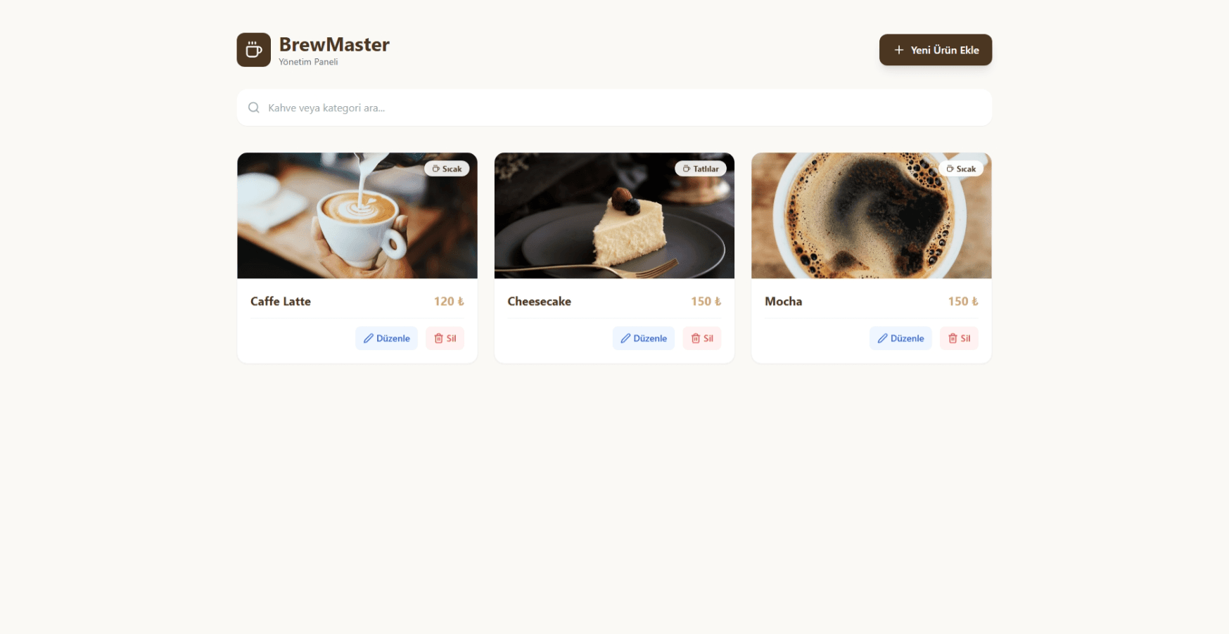 Brewmaster Admin Management